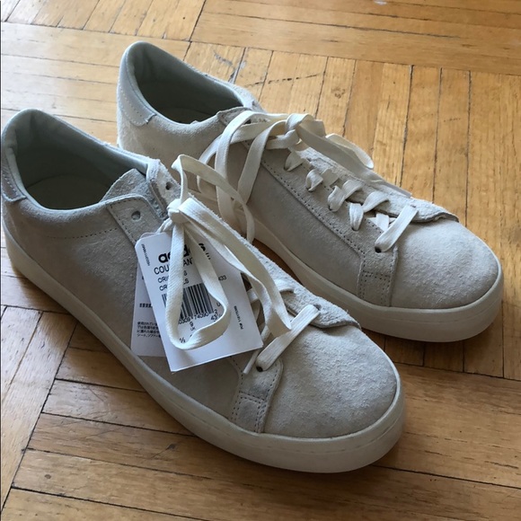 Never worn Adidas suede sneakers